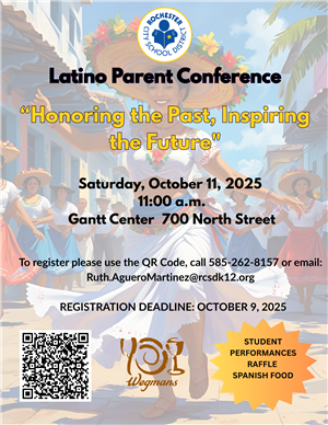Latino Parent Conference Flyer